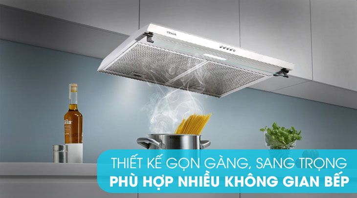 Chọn kích thước máy hút khói phải phù hợp với căn bếp